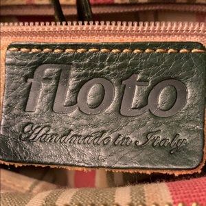 Floto hand made italian leather pocketbook